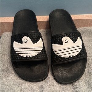 Adidas x Mark Gonzales Shmoofoil Slide Black Slippers AFY6849